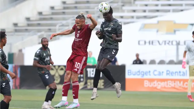 Birmingham Legion FC defender Ramiz Hamouda
