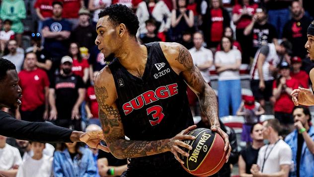 Calgary Surge look for a shot
