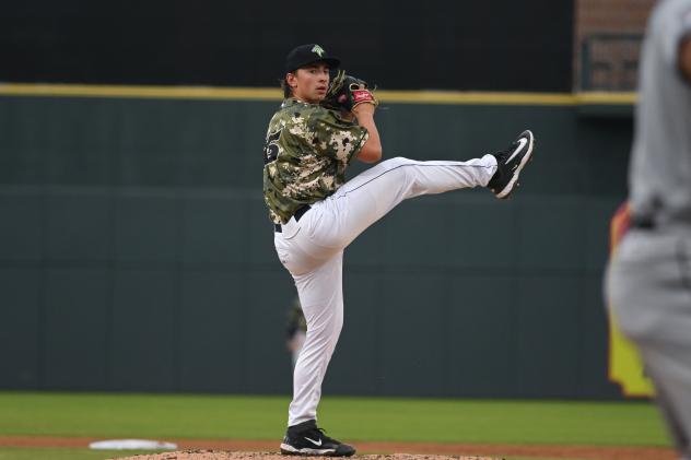 Columbia Fireflies pitcher David Shields