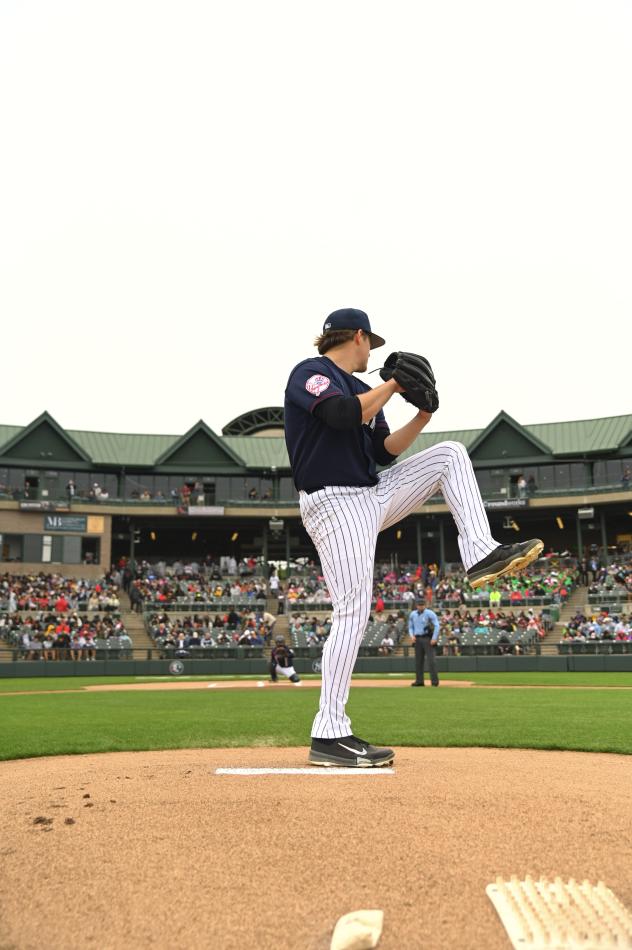 Somerset Patriots pitcher Trent Sellers