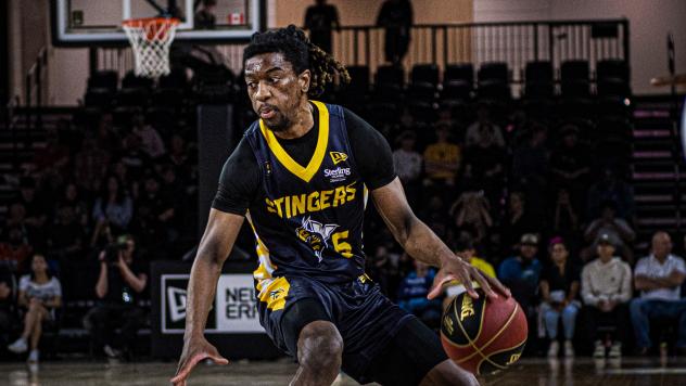 Edmonton Stingers guard Sean East II