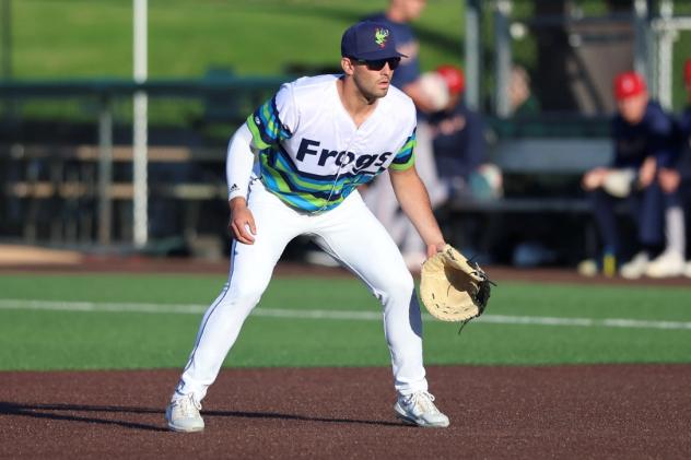 Everett AquaSox third baseman Brandon Eike