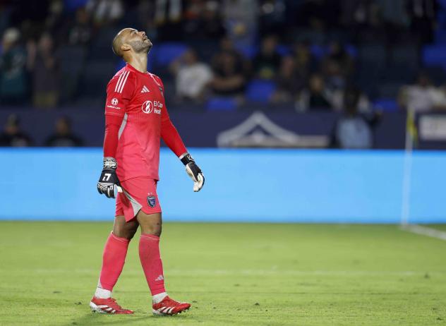 San Jose Earthquakes goalkeeper Earl Edwards Jr.