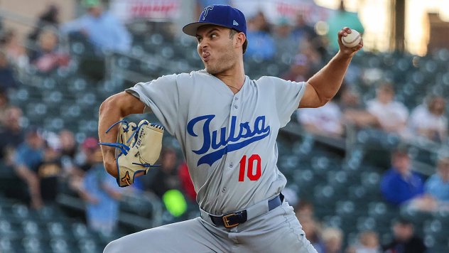 Tulsa Drillers pitcher Jackson Ferris