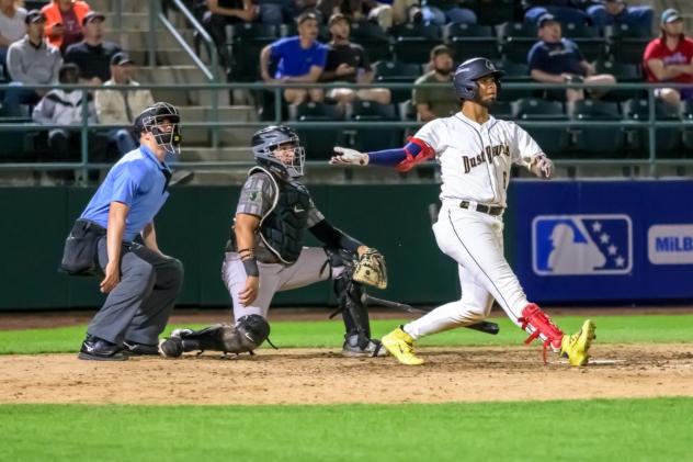 Tri-City Dust Devils shortstop Arol Vera