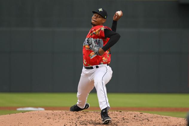 Columbia Fireflies pitcher Yunior Marte