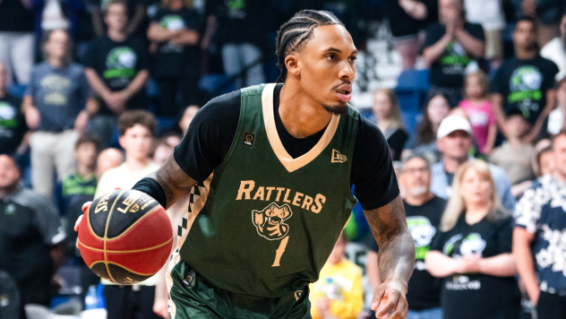 Saskatchewan Rattlers guard Nate Pierre-Louis
