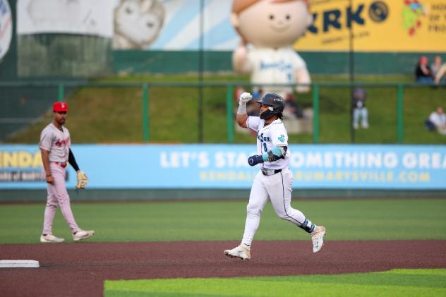 Everett AquaSox' Michael Arroyo on game night