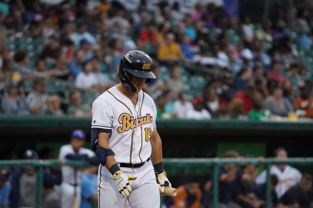 Montgomery Biscuits outfielder Colton Ledbetter