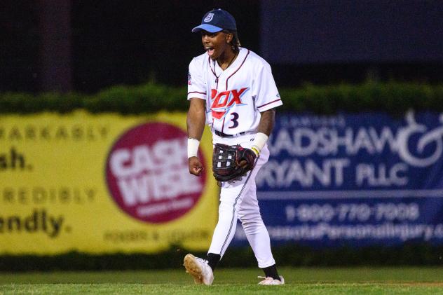 St. Cloud Rox' Cayden Gaskin on game night