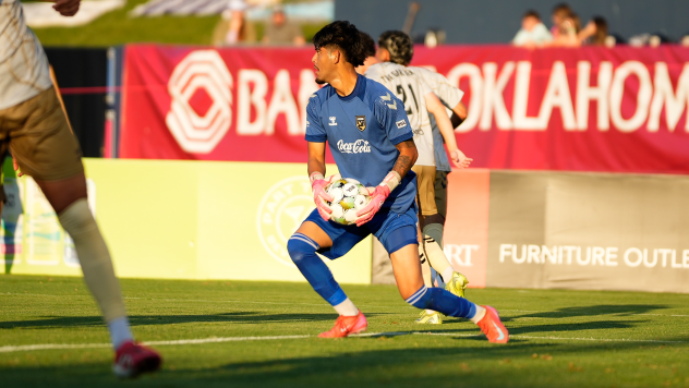 Birmingham Legion FC's Fernando Delgado on the field