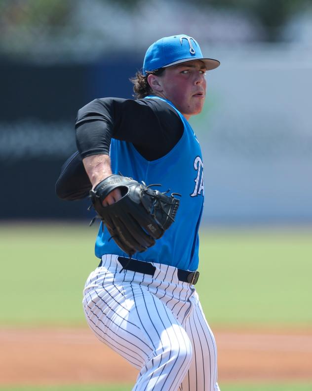 Tampa Tarpons pitcher Xavier Rivas