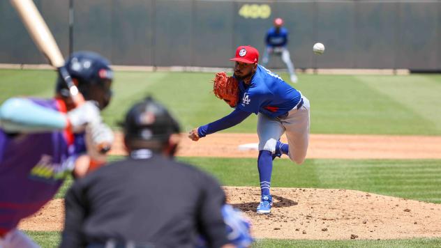 Tulsa Drillers reliever Kelvin Bautista