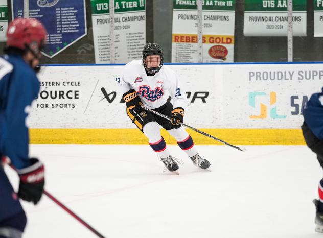 Regina Pats forward Logan Henry