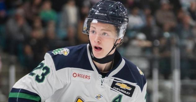 Forward Sam Elliott with the Surrey Eagles