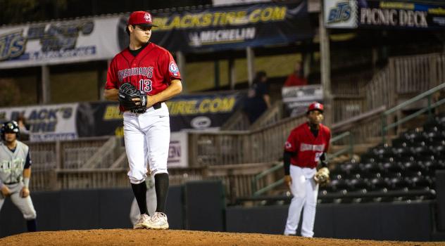 Hickory Crawdads pitcher Jake Jekielek