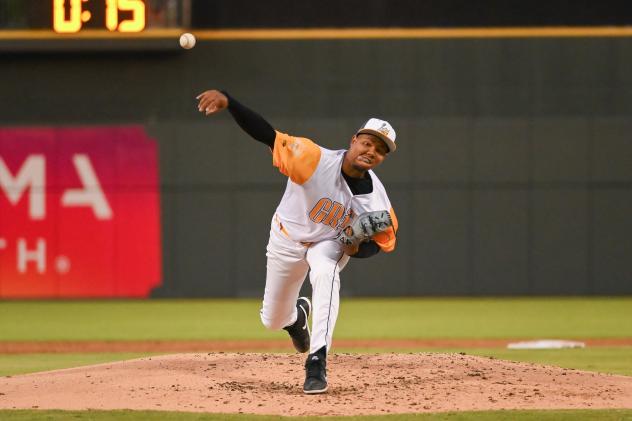 Columbia Fireflies pitcher Yunior Marte