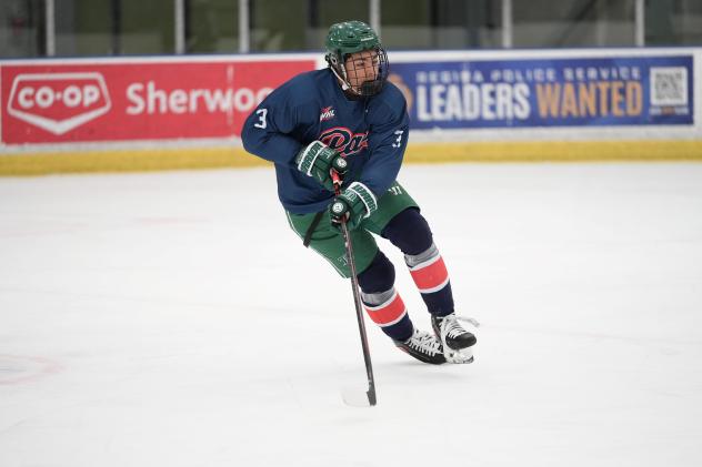 Regina Pats defenceman Ryder Dunn