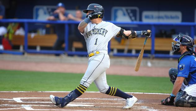 Montgomery Biscuits second baseman Hunter Stovall