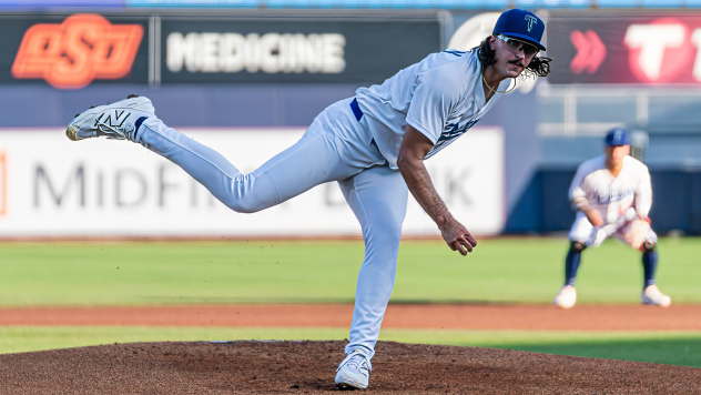 Tulsa Drillers' Patrick Copen on the mound
