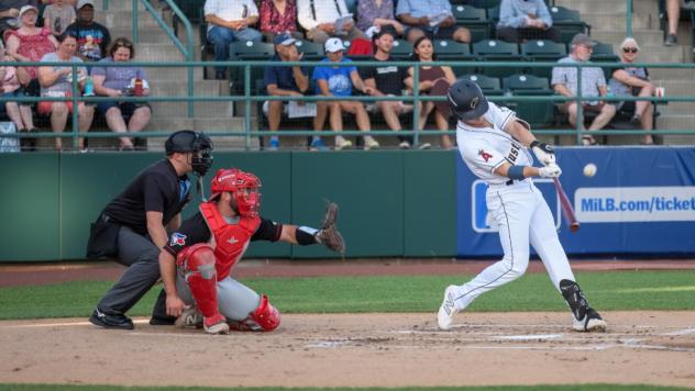 Tri-City Dust Devils at bat