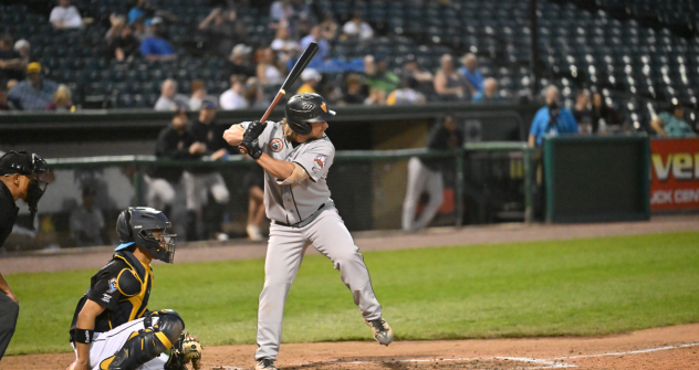 Long Island Ducks infielder Chad Pike