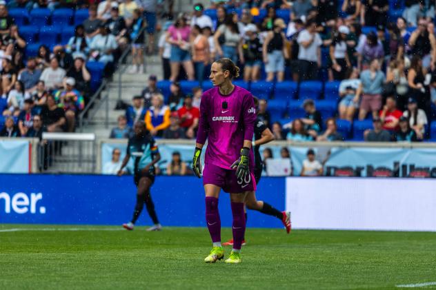 Gotham FC goalkeeper Ann-Katrin Berger