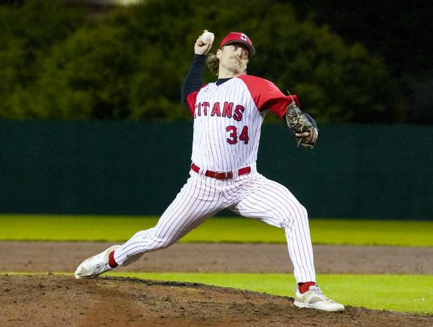 Ottawa Titans pitcher Brett Garcia