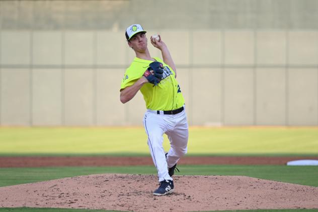 Columbia Fireflies pitcher Jordan Woods