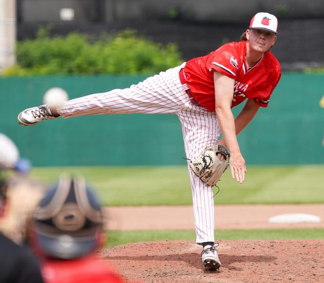 Ottawa Titans pitcher Mac Lardner