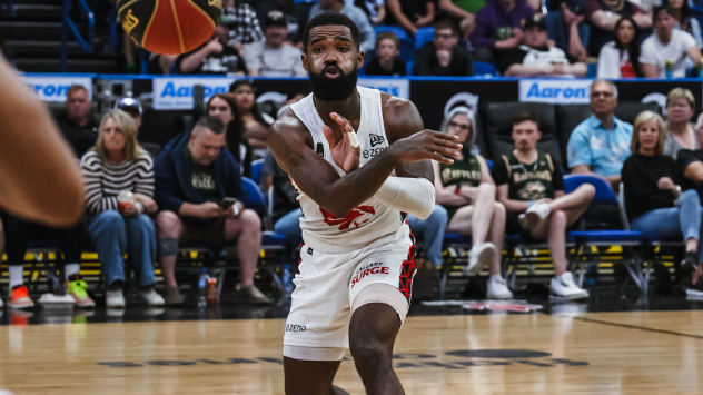 Guard Corey Davis Jr. with the Calgary Surge