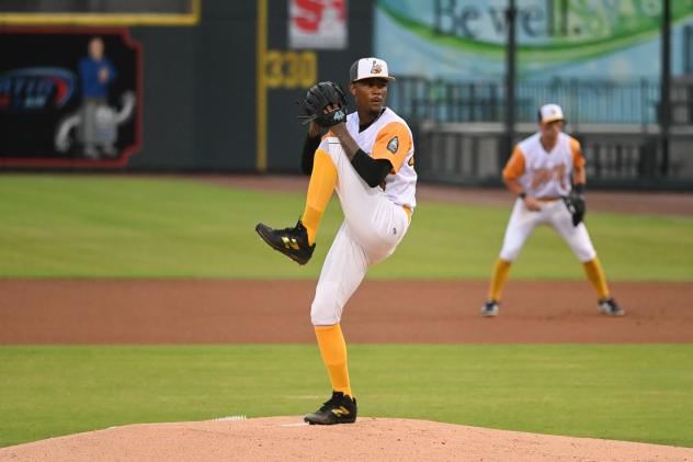 Columbia Fireflies pitcher Yeri Perez