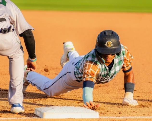 Charleston RiverDogs second baseman Narciso Polanco