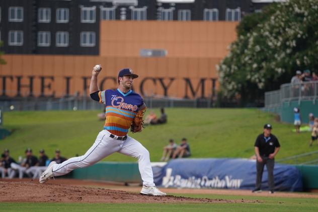 Montgomery Biscuits pitcher Duncan Davitt