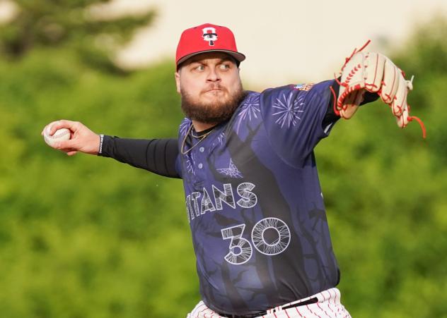 Ottawa Titans pitcher Brandon Marklund