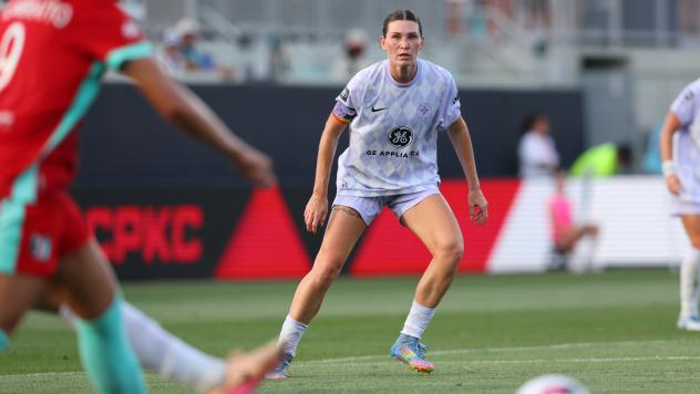 Louisville City FC's Arin Wright on game night