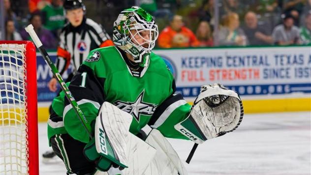 TexasStars goaltender Remi Poirier