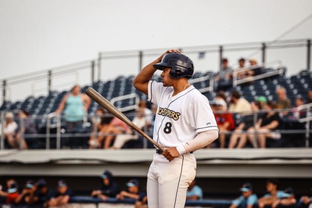 Fond du Lac Dock Spiders first baseman James Hankerson Jr.