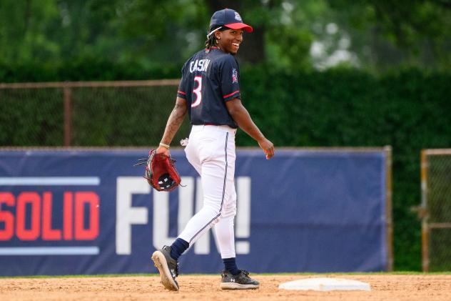 St. Cloud Rox right fielder Cayden Gaskin