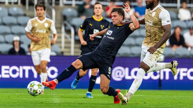 Louisville City FC forward Phillip Goodrum