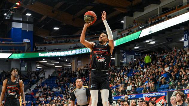 Vancouver Bandits guard Zach Copeland