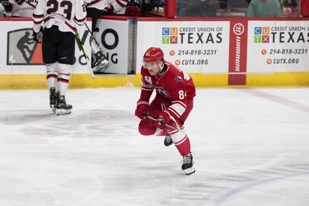 Liam Gorman with the Allen Americans
