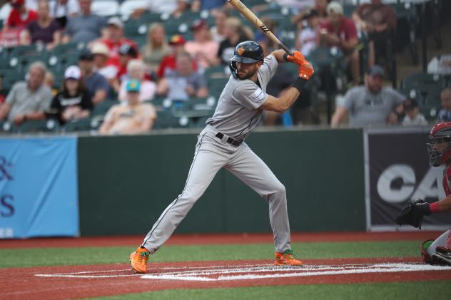 Cody Thomas of the Long Island Ducks