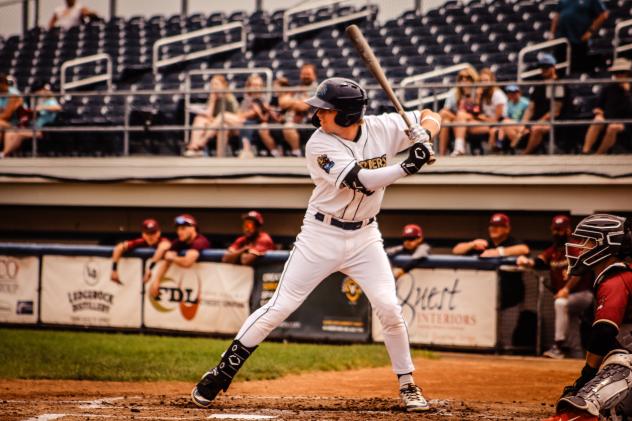 Fond du Lac Dock Spiders' Matt Hansen at bat