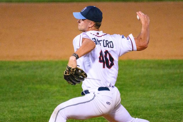 St. Cloud Rox' Carter Stanford in action