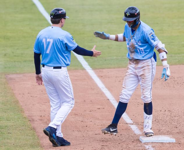 Asbel Gonzalez of the Columbia Fireflies