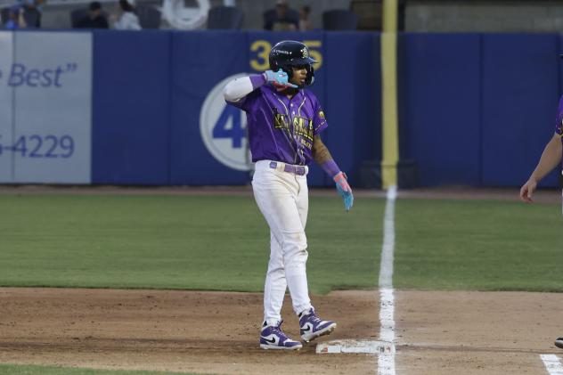 Jeremy Vargas of the Biloxi Shuckers