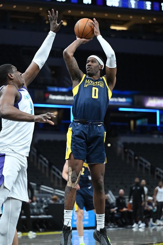 Forward Cameron McGriff with the Indiana Mad Ants