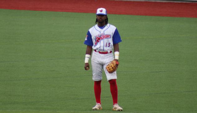 Green Bay Rockers infielder David Ballenilla