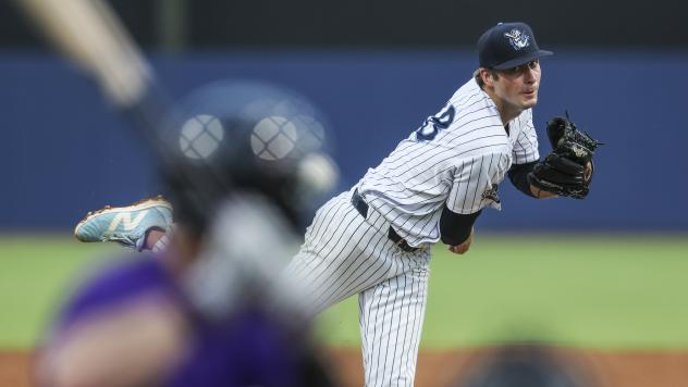 Tampa Tarpons pitcher Justin Lange